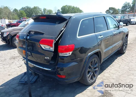 2017 Jeep Grand Cherokee Overland 4X4 из США, поврежденный, VIN 1C4RJFCT9HC880641